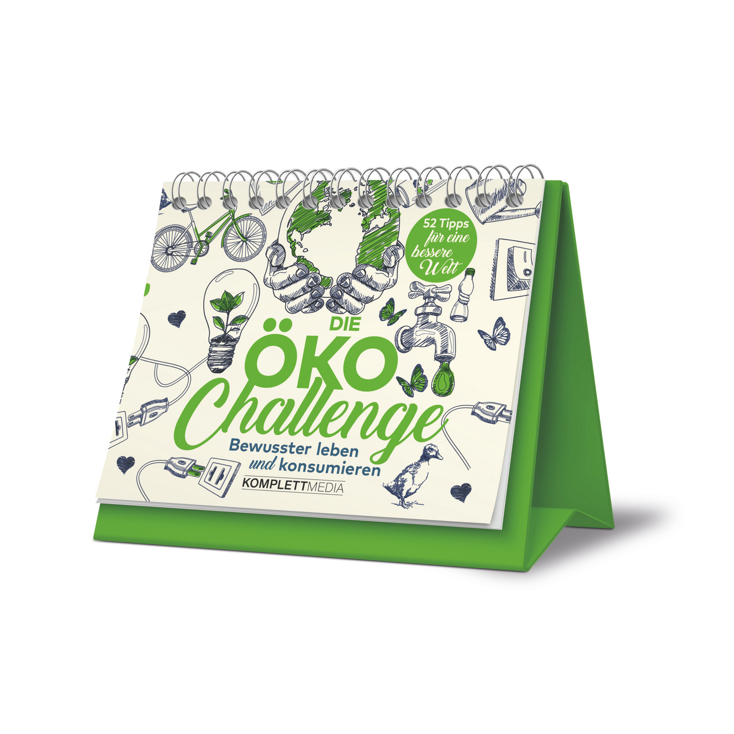 Öko-Challenge - Tischaufsteller