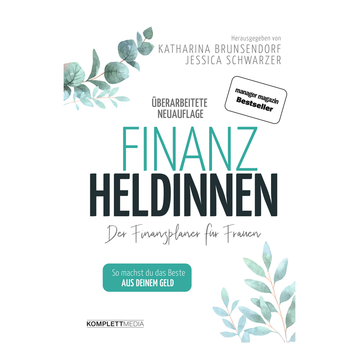Buchcover „Finanzheldinnen – Der Planer für deine finanzielle Unabhängigkeit“