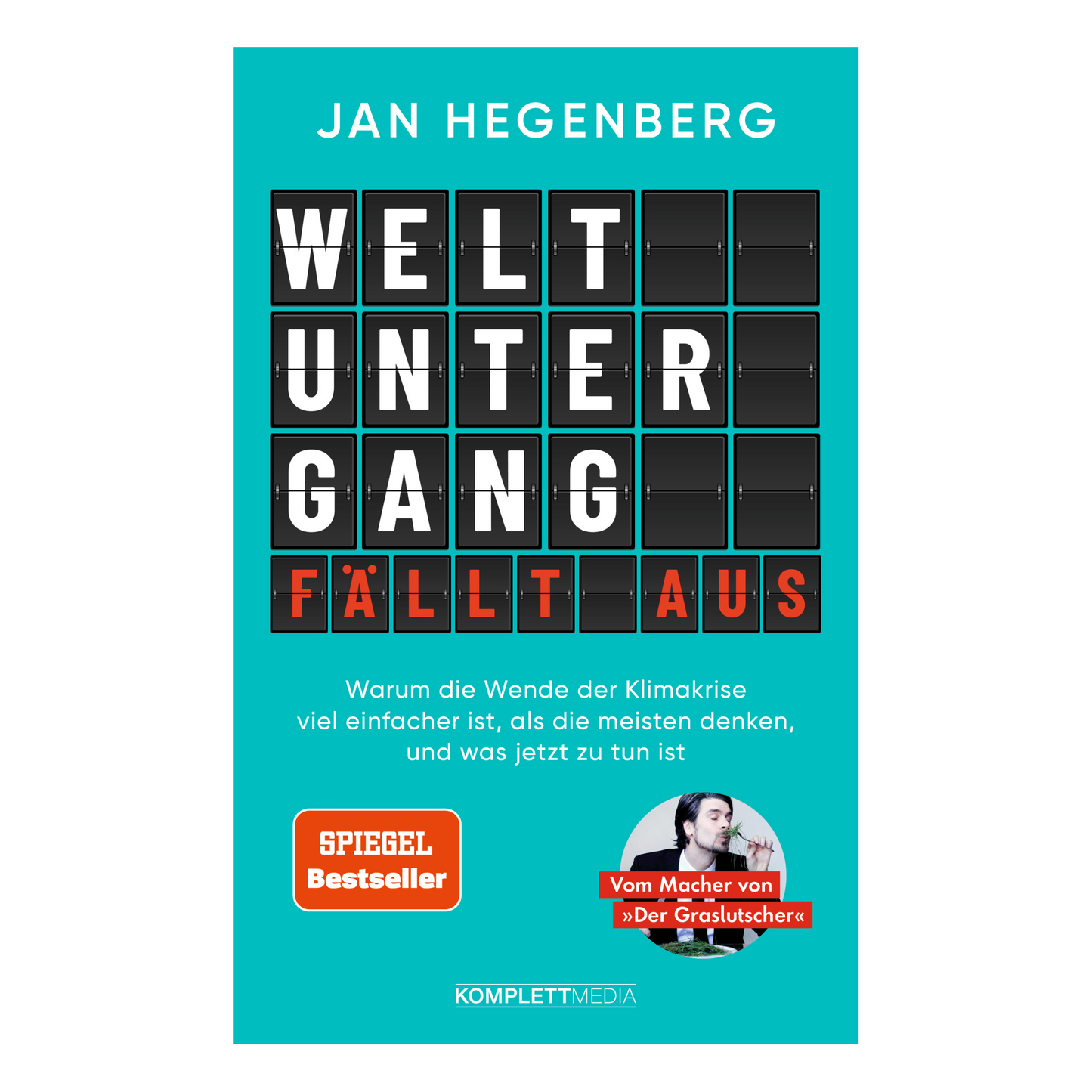 Buchcover „Weltuntergang fällt aus“ von Jan Hegenberg