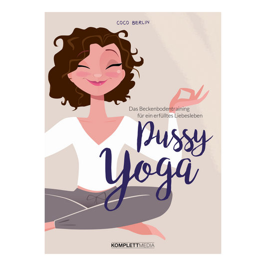 Buchcover von „Pussy Yoga“ von Coco Berlin