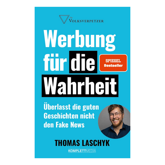 Buchcover „Werbung für die Wahrheit“ von Thomas Laschyk